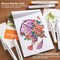172 Colors Alcohol Based Dual Tip Art Markers, 171+1 Blender Permanent Marker Pens Plus 1 Marker Pad 1 Case